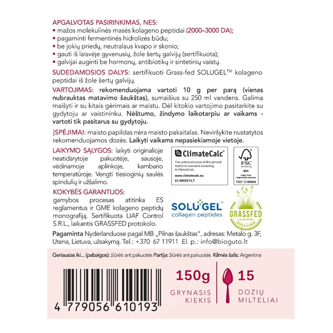 Bioguto Premium kolagēns 150g