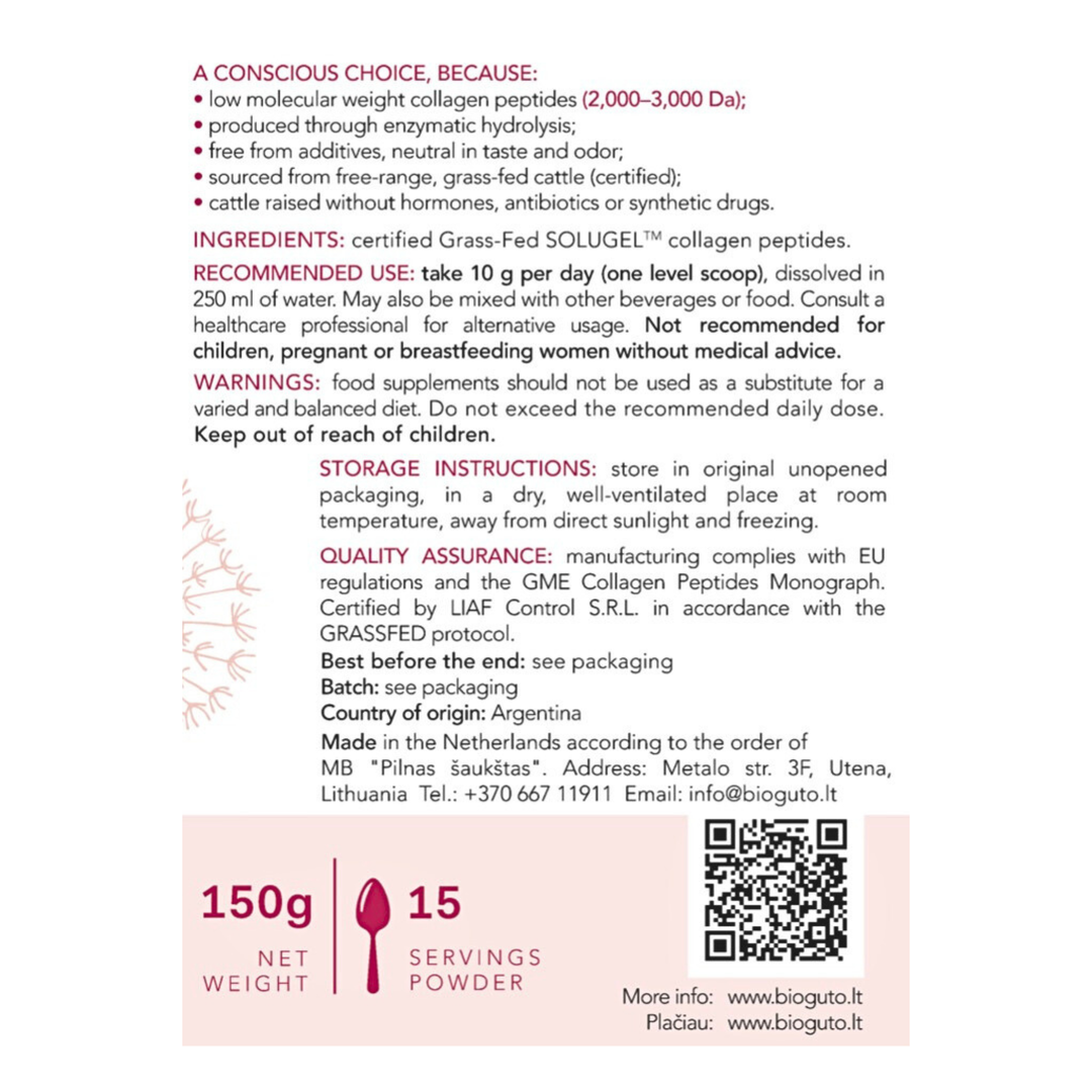 Bioguto Premium kolagēns 150g