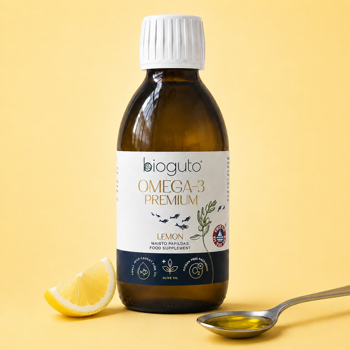 Bioguto omega-3 žuvų taukai